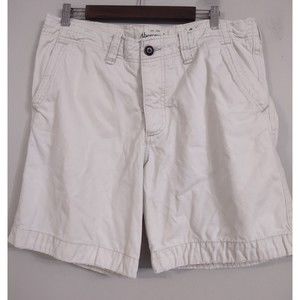 Abercrombie & Fitch Heavy Cotton Men's Buttonfly Shorts Size  34